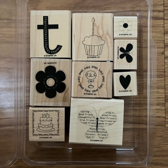 Stampin' Up! | Office | Stampin Up Cause For Celebration Wooden Rubber